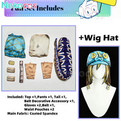 Diego Brando Anime Cosplay Costume | Custom Tailored QualityAnime,Costume,JoJo's Bizarre Adventure