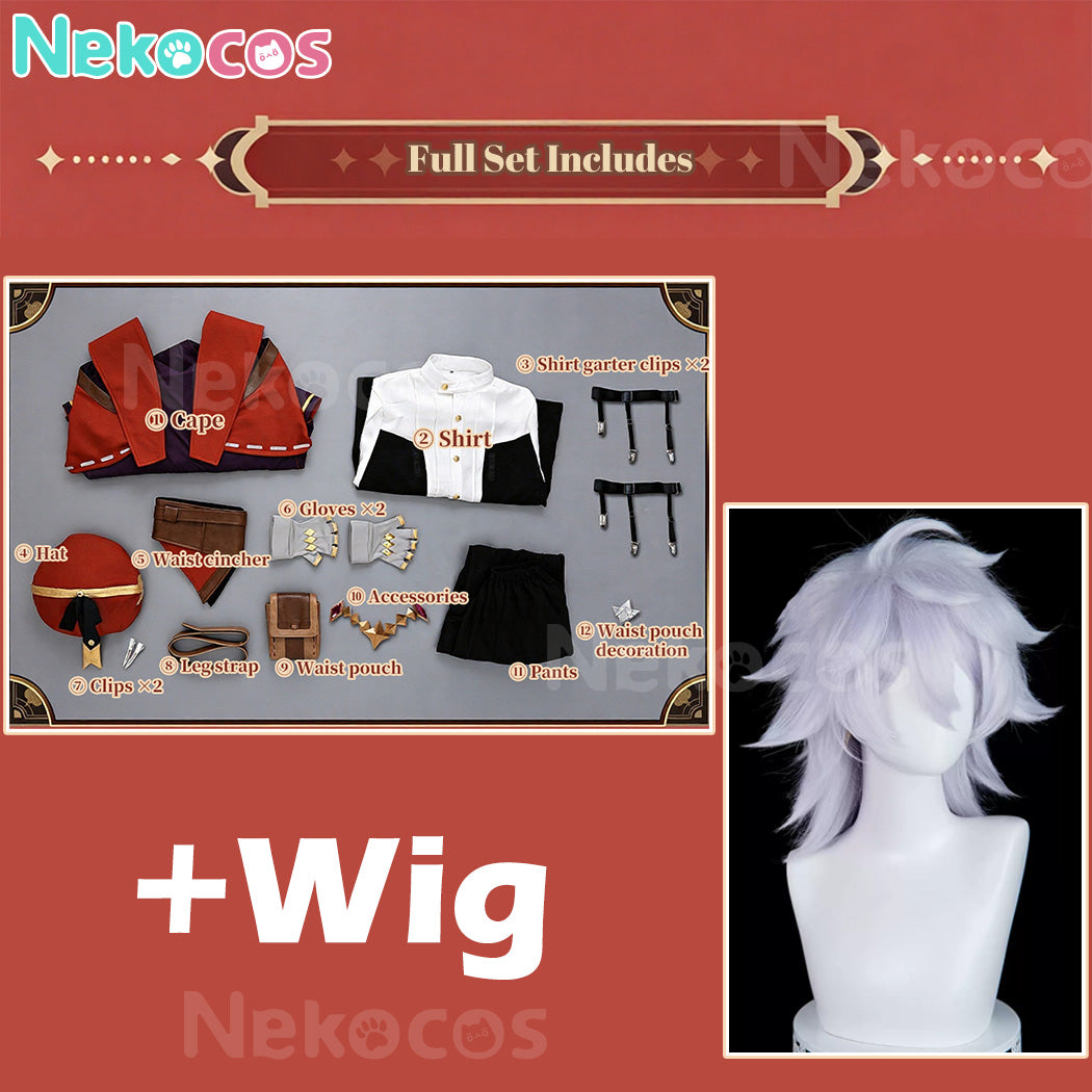 Custom Enzo Cosplay Costume - Premium Edition at NekocosCostume,Game,Roco Kingdom