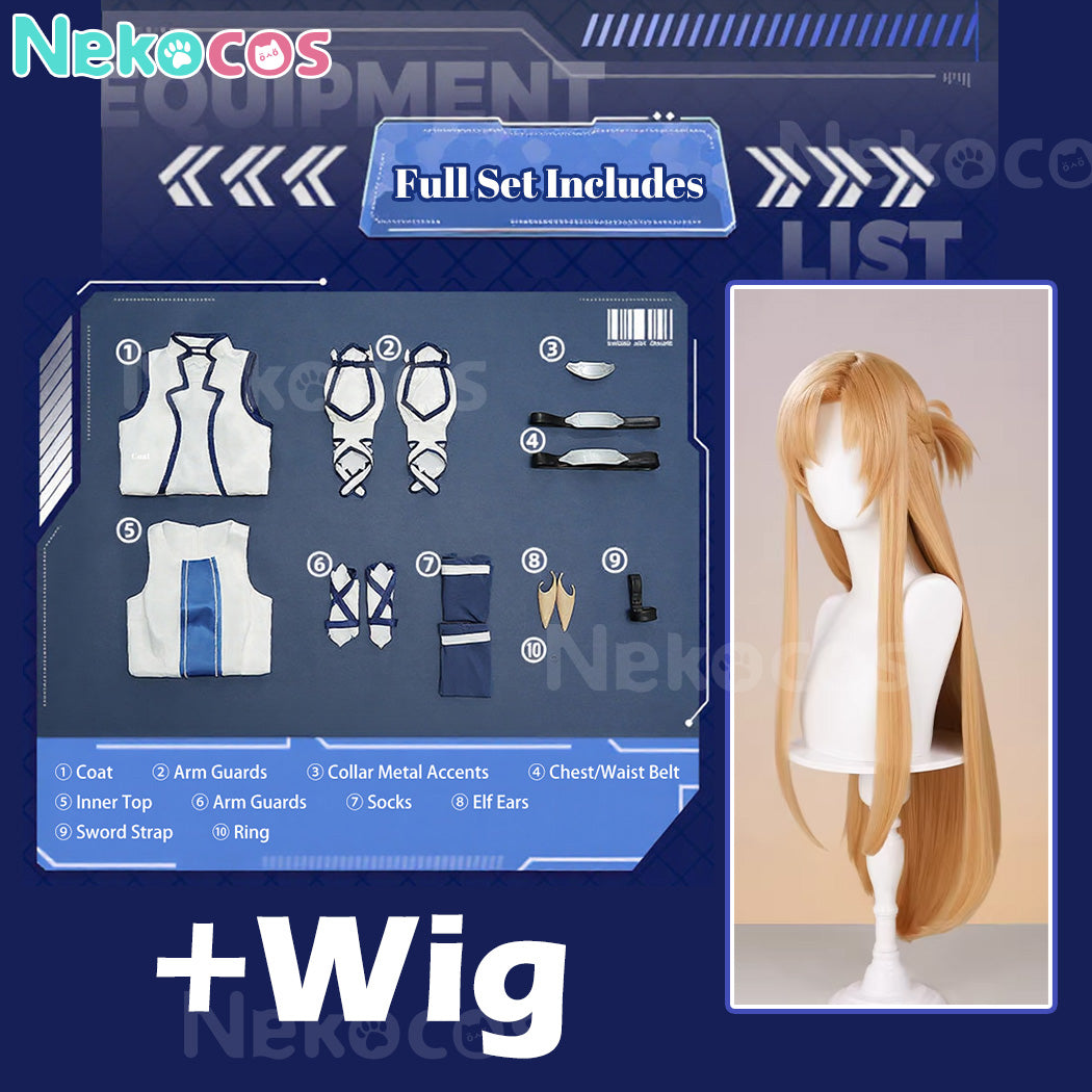 【Nekocos】Anime Cosplay ALfheim Online Cosplay Costume Premium Edition | In Stock