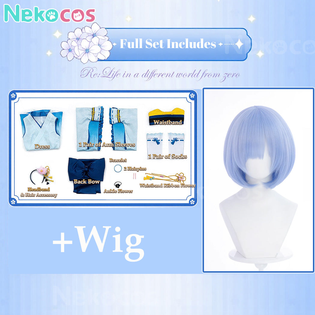 【Nekocos】Anime Cosplay Rem Battle Suit / Battle Version Cosplay Costume | Custom-Tailor