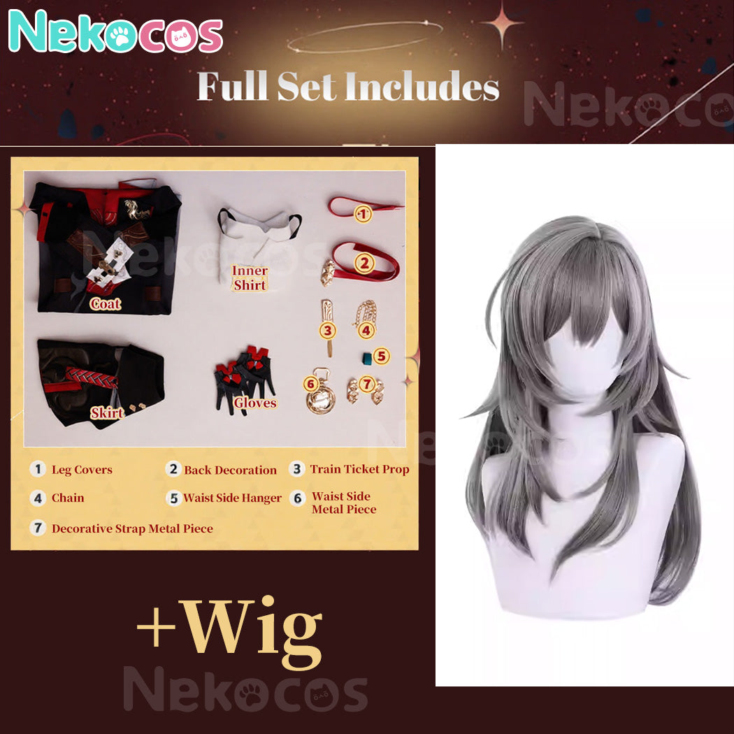 【Nekocos】Game Honkai: Star Rail Cosplay New Year style Stelle Cosplay Costume Premium Edition | Custom-Tailor